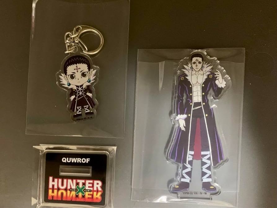 0*様 HUNTER×HUNTER クロロ アクスタ HUNTER×HUNTER - 描き下ろし クロロ 戦う背中ver. 特大アクリル
